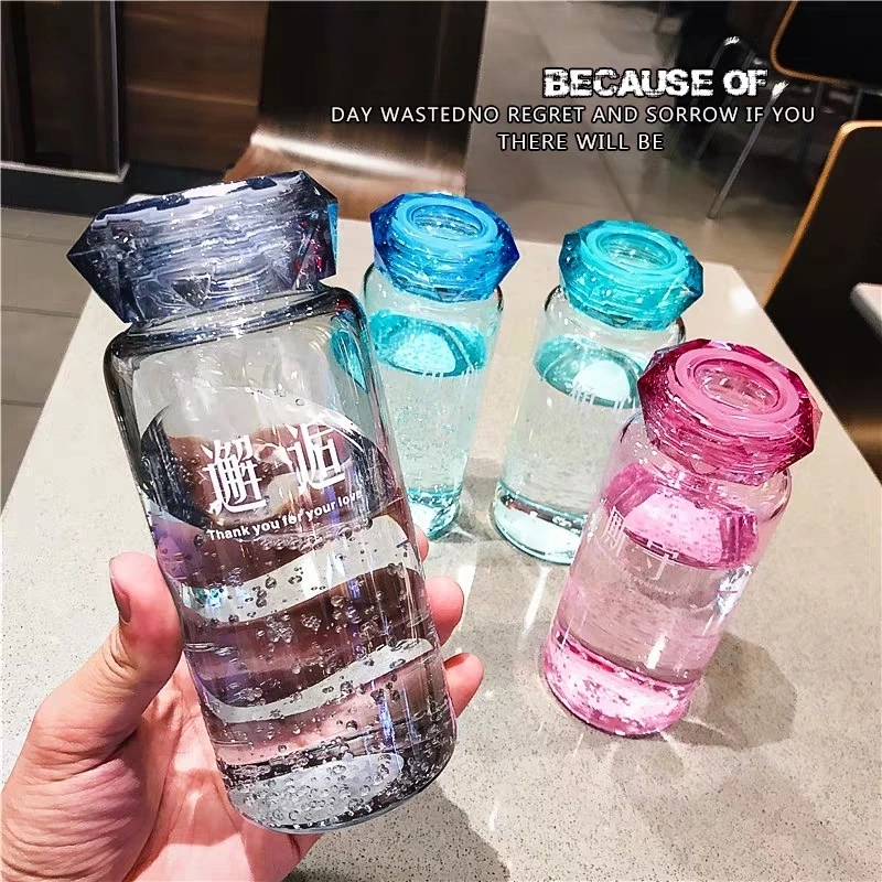 Customized logo creative gift cups, new gift water cups, crystal diamond cups, glass cups, advertising cups wholesale details Picture