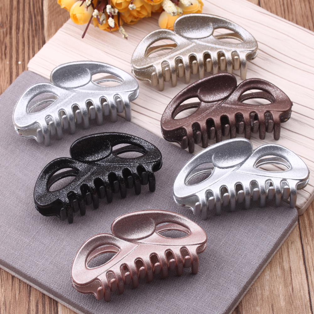 2-yuan store accessories and headwear, Korean version matte medium-sized gripper, half hair claw, bath and grooming hair claw