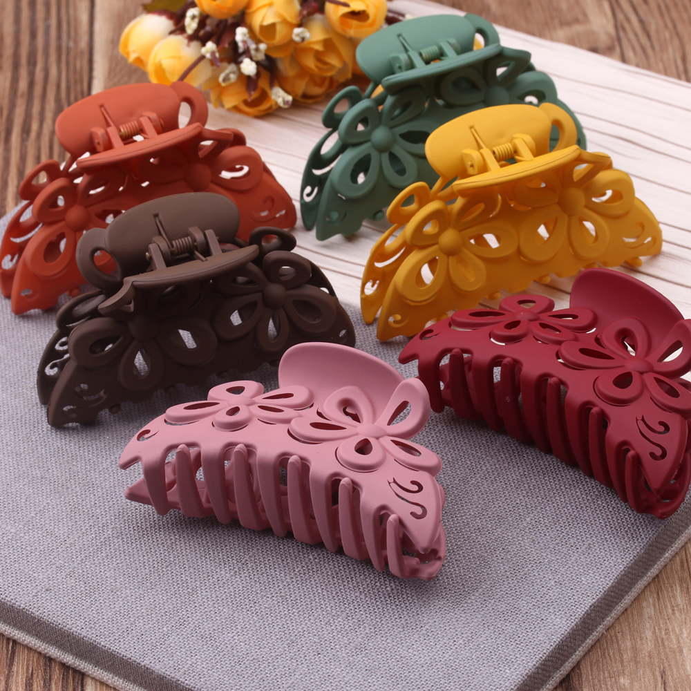 2-yuan store accessories: frosted hair clips, hair grabbers, hair curls, bath clips, hair clips, hair grabbers, durable, ladylike ponytail clips, and headwear details Picture