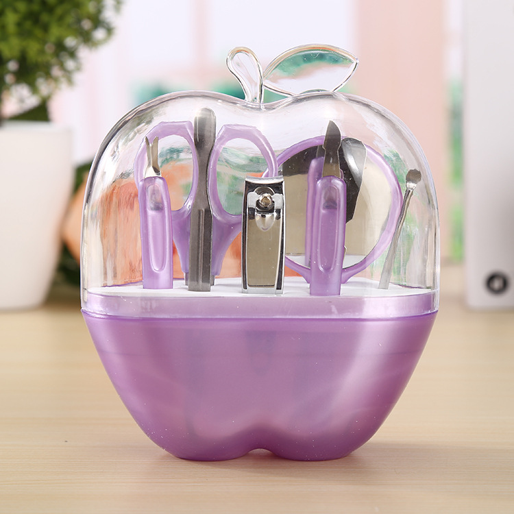 Nail art set 8-piece set, nail clippers, nail clippers, nail knives 8-piece set, beauty tools factory direct sales details Picture