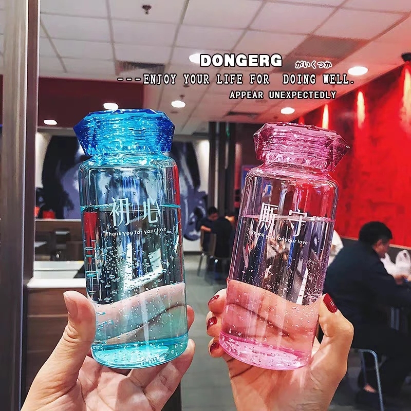 Customized logo creative gift cups, new gift water cups, crystal diamond cups, glass cups, advertising cups wholesale full figure
