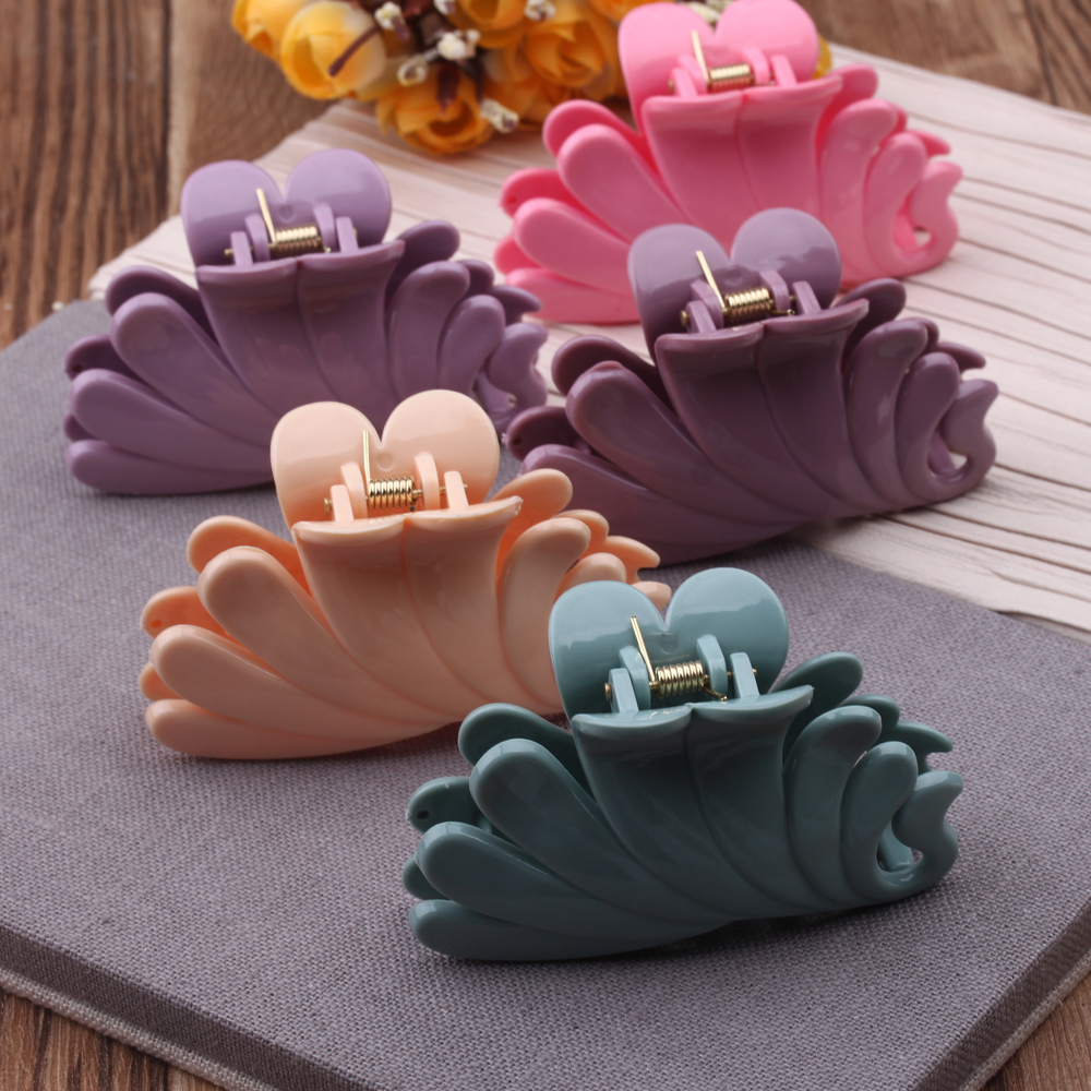 2-yuan store accessories: Hair clips, back of the head clips, large bath medium-sized ponytail curling top clips Specification image