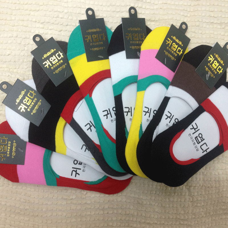 男士船袜 隐形船袜 时尚韩版休闲条纹船袜豆豆鞋时尚袜子