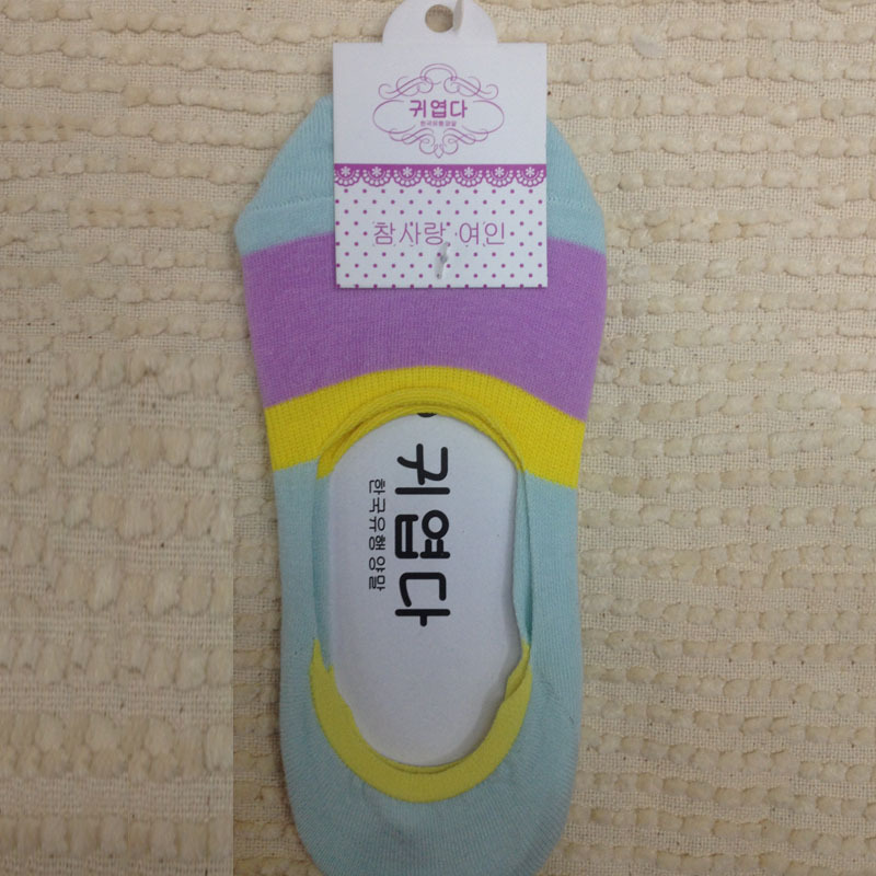 New Spring and summer fashion Korean-style women's shallow-mouthed invisible boat socks, women's boat socks details Picture