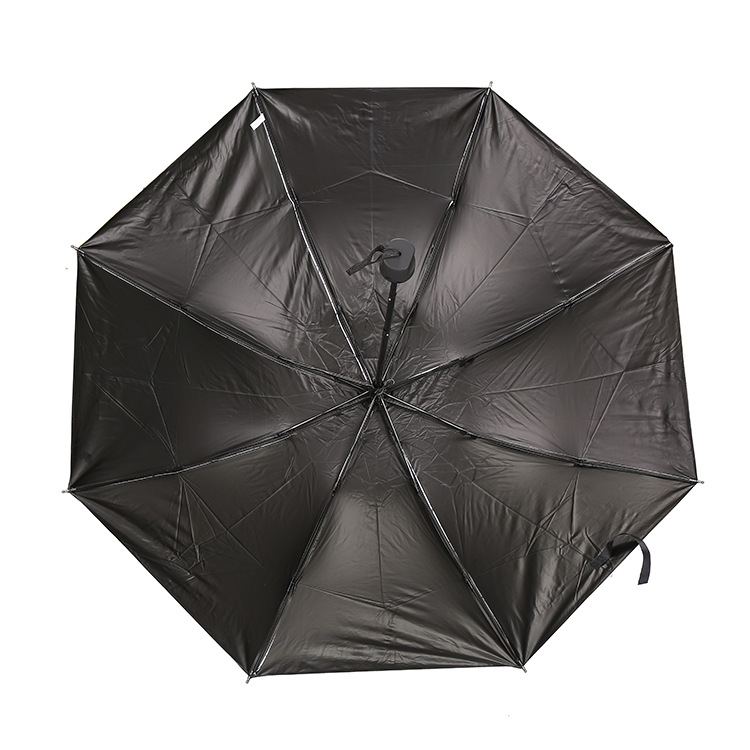 Korean creative striped black rubber sunshade umbrella, fresh and cute couple black and white checkered umbrella, princess umbrella, sun umbrella Application Scenario