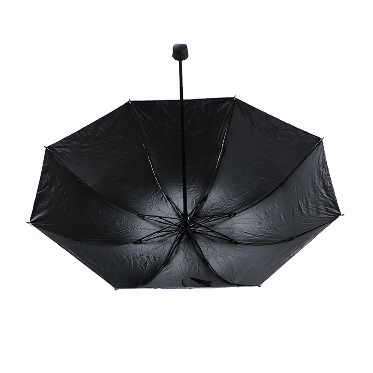 Thickened black vinyl retro newspaper umbrella is a best-selling creative umbrella on Taobao. It's a unisex UV-resistant folding umbrella Item Picture