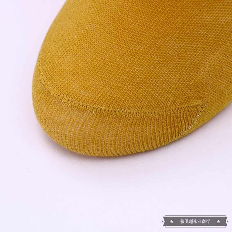 Summer thin, low-top, sweat-absorbing, deodorizing and breathable short socks. Summer novel and colorful candy-colored women's boat socks Item Picture
