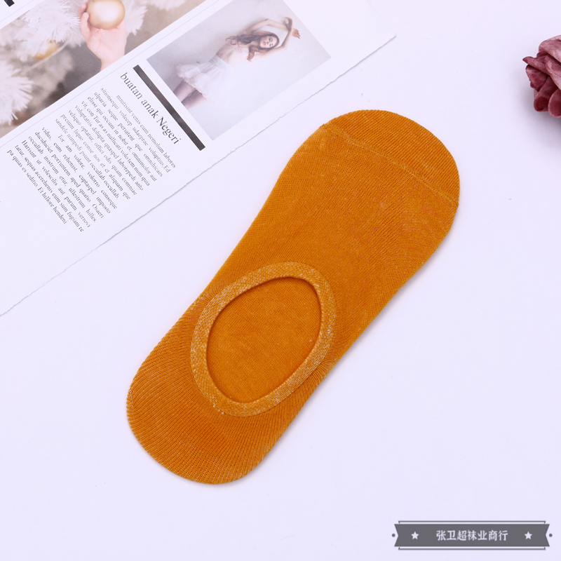 Summer thin, low-top, sweat-absorbing, deodorizing and breathable short socks. Summer novel and colorful candy-colored women's boat socks details Picture