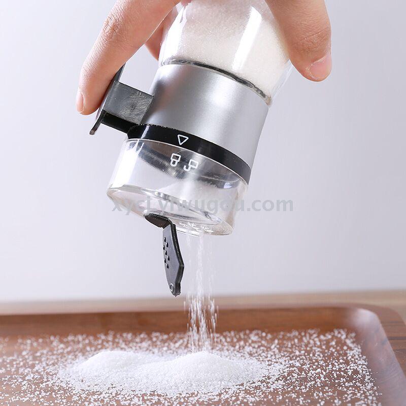 Press the salt measuring tank against the salt control bottle details Picture