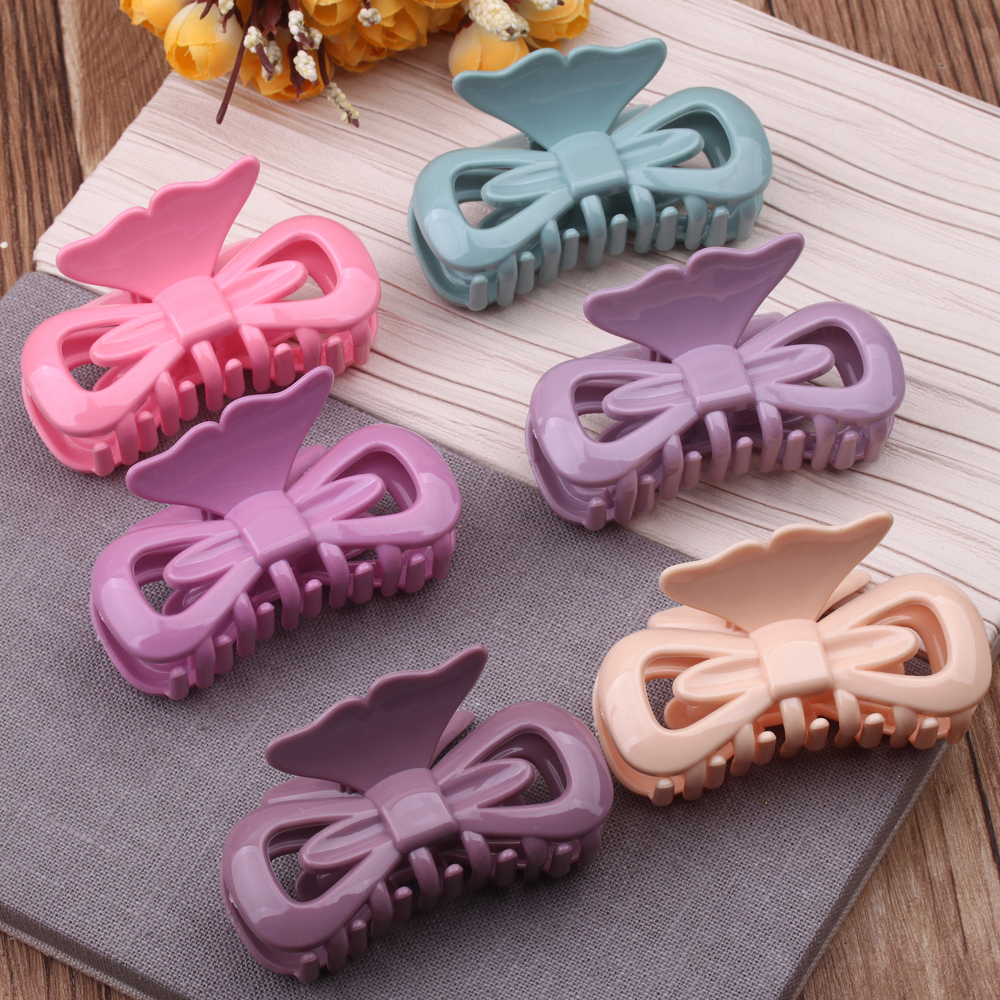 2 yuan tienda accesorios agarrar clip mujer bandeja de pelo grande bola de baño cabeza de la parte posterior de la cabeza simple acrílico scraper tarjeta de pelo