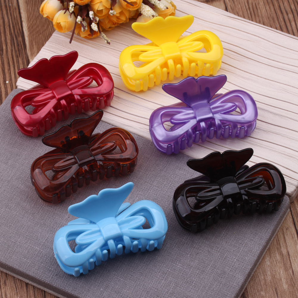 2-yuan store accessories: Bath hair clips, gripper, edge clip, large acrylic hair clip, children's hair bun, large hair clip