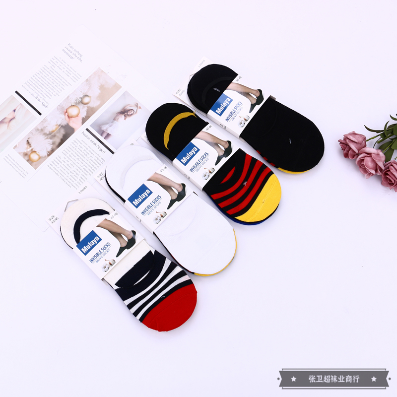 Breathable, odor-resistant, simple and comfortable short socks, boat socks, men's summer thin breathable cotton shallow opening low-top sports socks