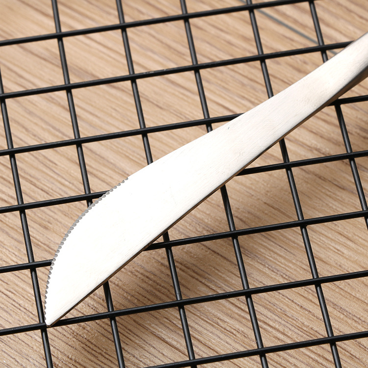 German high-end 304 stainless steel knives, forks and spoons, Portuguese Meizu set, household Western restaurant tableware, enterprise gift box Application Scenario