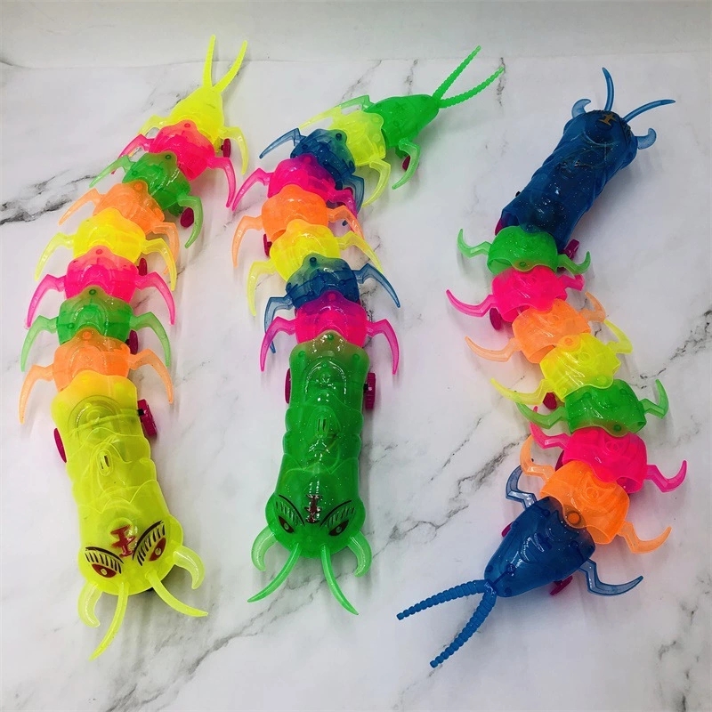 Electric rope centipede large music universal luminous centipede 2022 New model Street Vendor Hot Selling toy wholesale h details Picture