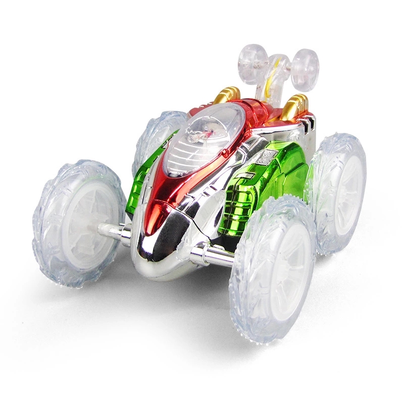 The new electric special effect remote-controlled four-way dump truck is selling well at night market stalls and wholesale children's educational toys h Specification drawing