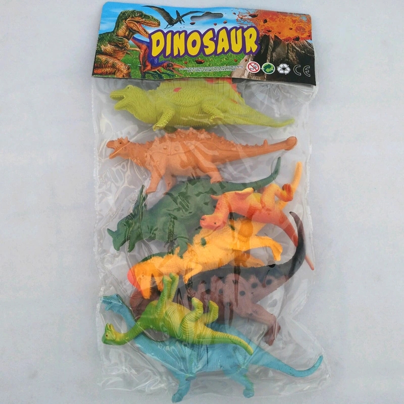 Taobao's new best-selling plastic dinosaur simulation rubber dinosaur toys, dinosaur models in bags, factory direct sales ht Item Picture