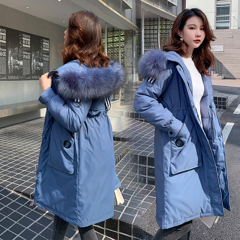Pai Overcame cotton-padded women's mid-length, Dongdaemun Korean version loose 2019 winter new down cotton-padded jacket thickened coat details Picture