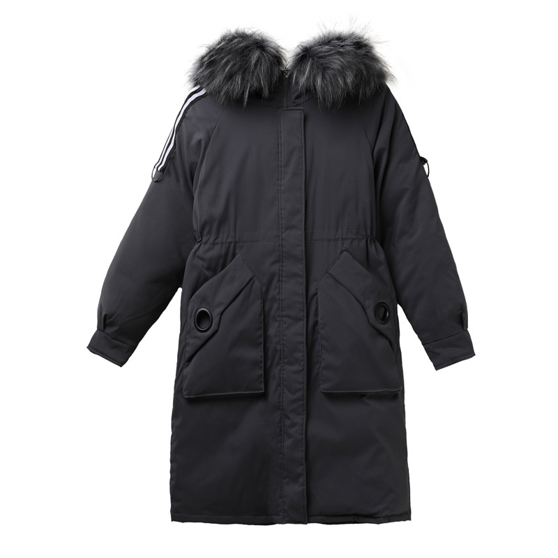 Pai Overcame cotton-padded women's mid-length, Dongdaemun Korean version loose 2019 winter new down cotton-padded jacket thickened coat Item Picture