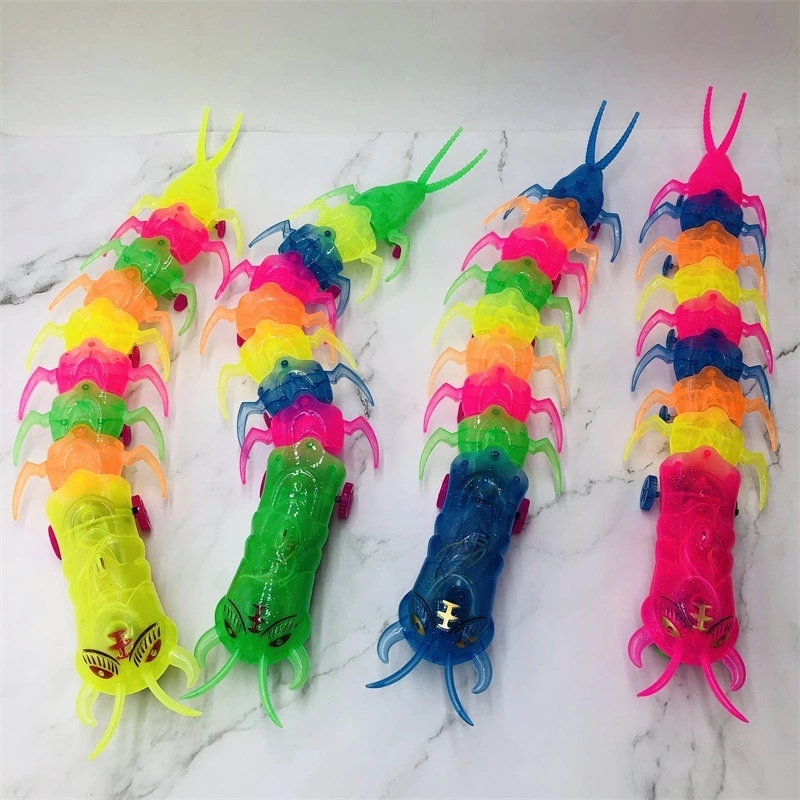 Electric rope centipede large music universal luminous centipede 2022 New model Street Vendor Hot Selling toy wholesale h Item Picture