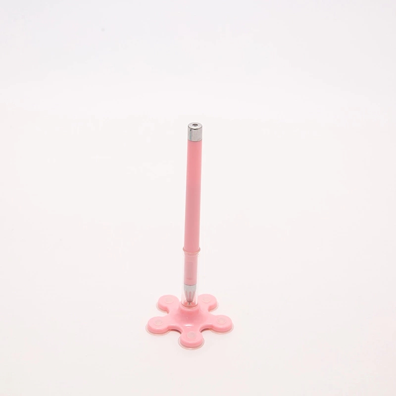 Suction cup mobile phone stand, multi-functional stand, mobile phone desk pen, creative advertising pen, printing gel pen, gift stand pen Specification drawing