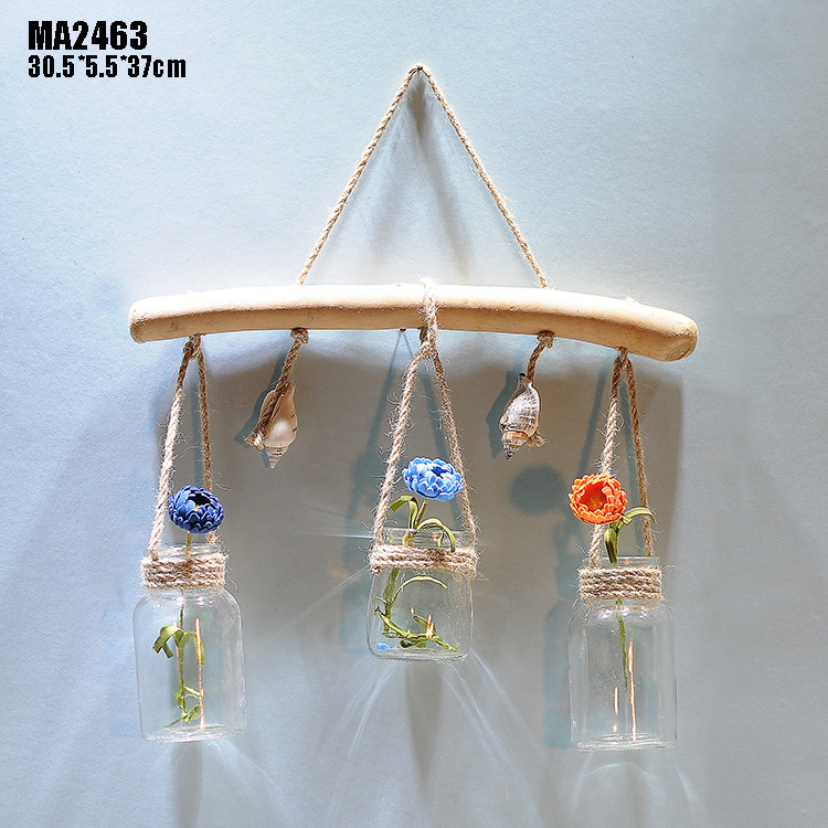 特价促销地中海水培干花插花器   海洋系列家居饰品 墙面装饰