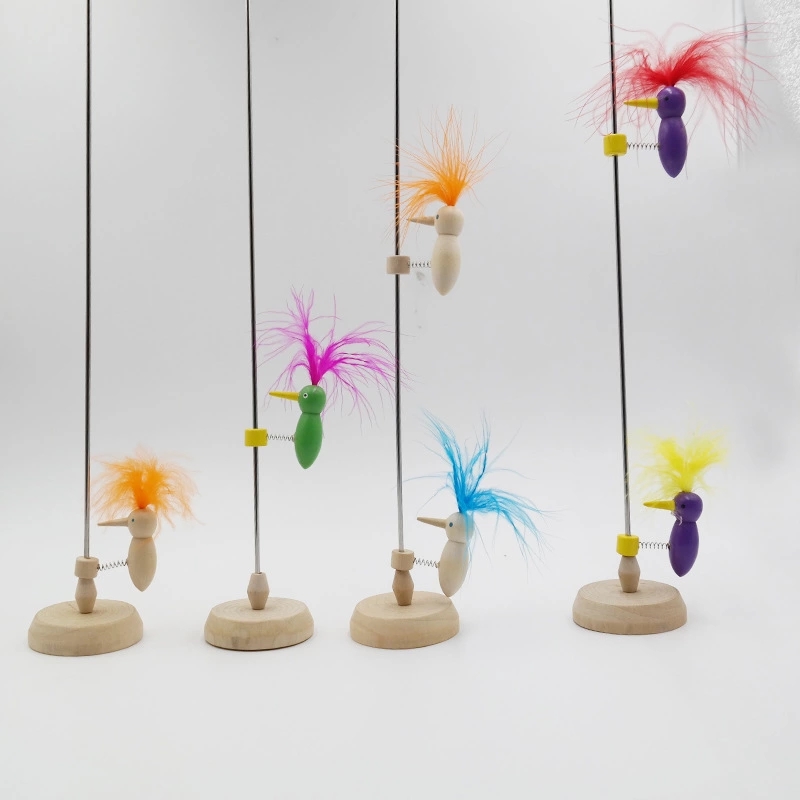 The new educational product, the crazy crawling woodpecker toy, is selling well. It is a creative children's educational hands-on early education wooden handicraft Application Scenario