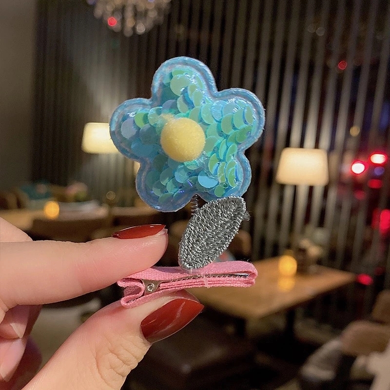 Children's hair clips, cute hair clips for girls, creative three-dimensional hair clips, children's spring headwear, hair clips, children's hair accessories Specification drawing