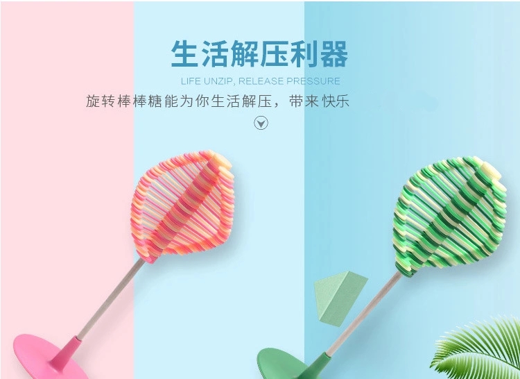 Creative bestseller: Rotating lollipop Fehler Number Stress-relieving Toy lollipopter Ro-lollipop ht details Picture