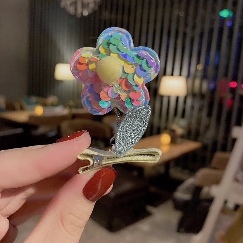 Children's hair clips, cute hair clips for girls, creative three-dimensional hair clips, children's spring headwear, hair clips, children's hair accessories Item Picture