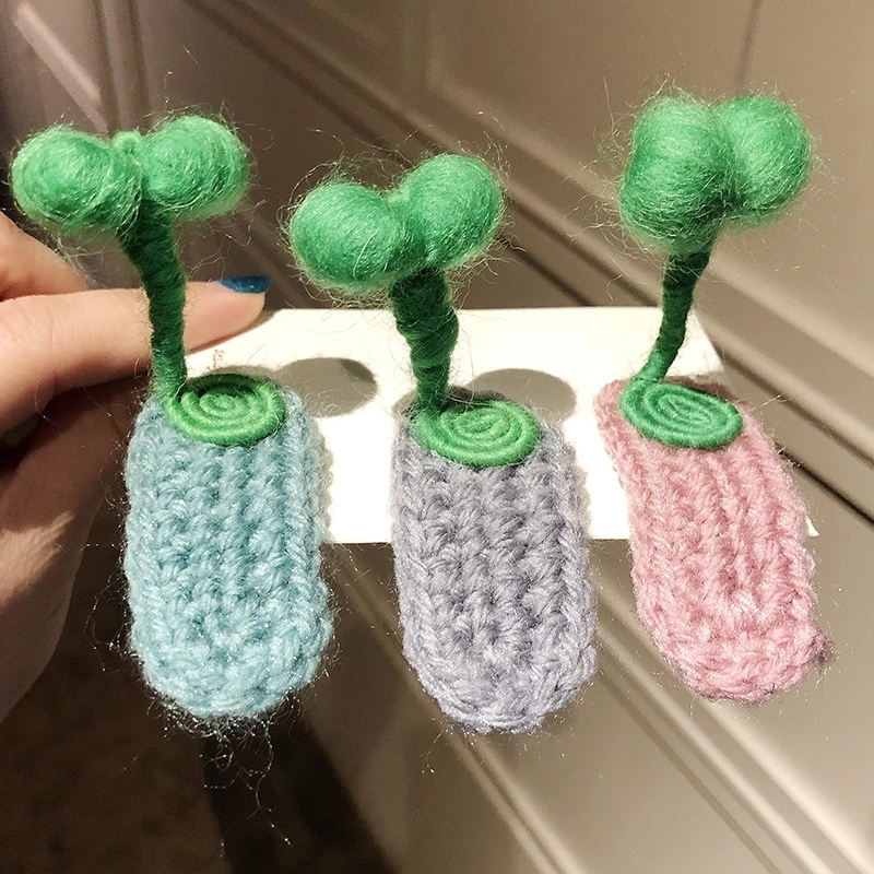 Cute little girl, children, grass hair clips, fruit hair clips, headwear, bangs at the back of the head, hair clips, hair accessories Item Picture