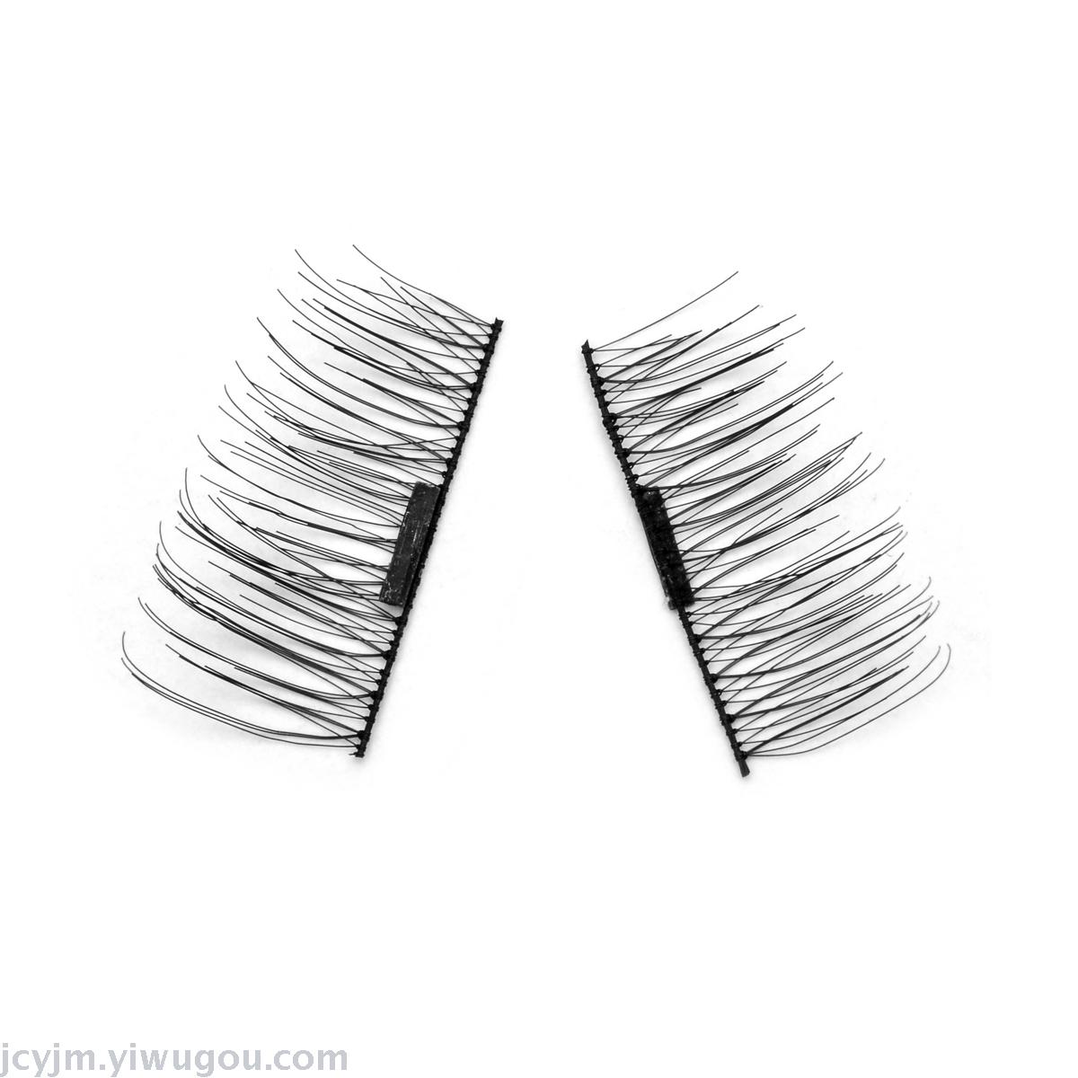 Magnetic eyelashes single magnet double magnet triple magnet Specification drawing