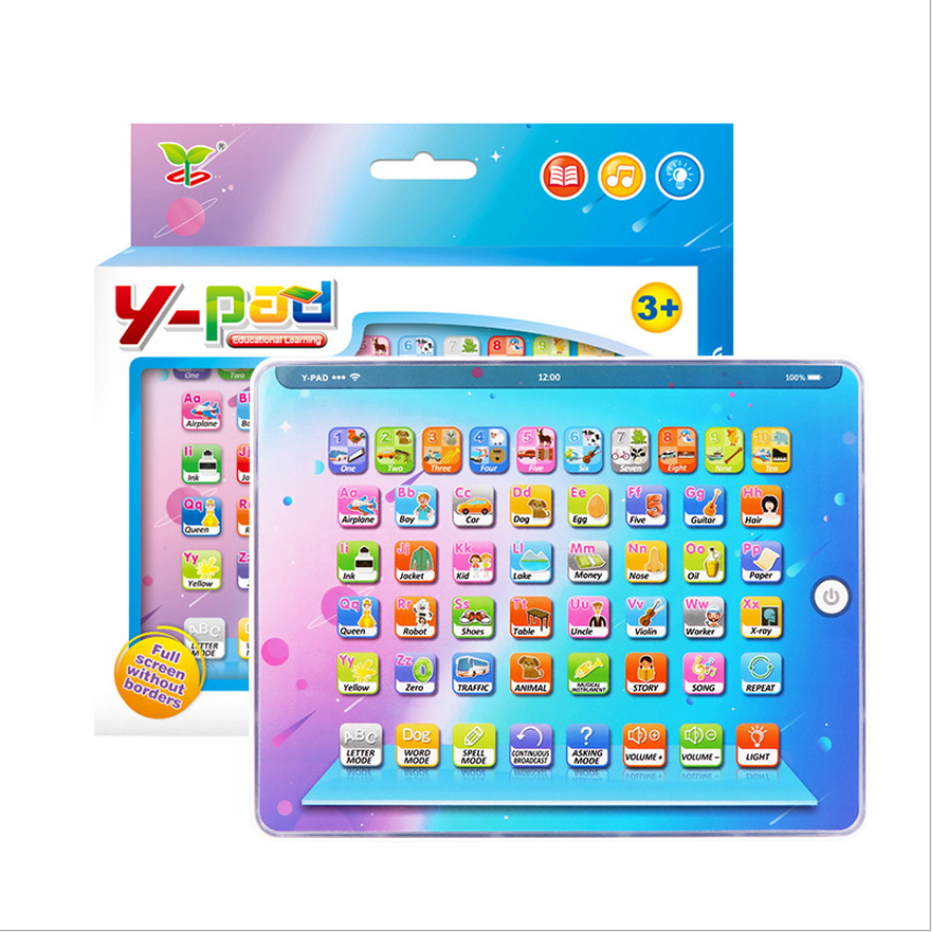 Children's intelligence early education learning machine, touch voice reading machine, English teaching story machine, enlightenment ABC toys Application Scenario