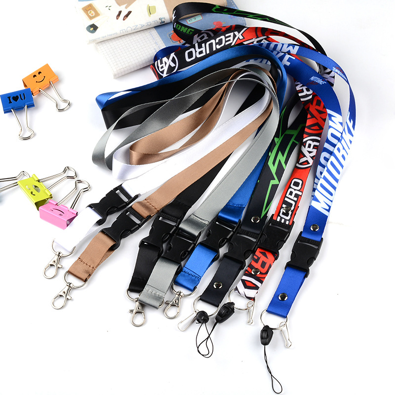 挂绳定制 证件挂绳 印字热转印吊绳 胸卡绳定制 吊牌绳 来图定制