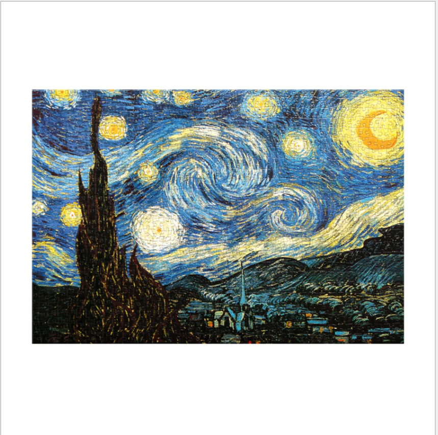 1000 Stress-relieving puzzles, cross-border children's educational paper toys, Adult high-difficulty animal space customization Item Picture