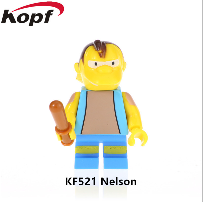 Kefeng Building Blocks KF6039 Simpsons Series MargeSimpson bagged for export Specification drawing