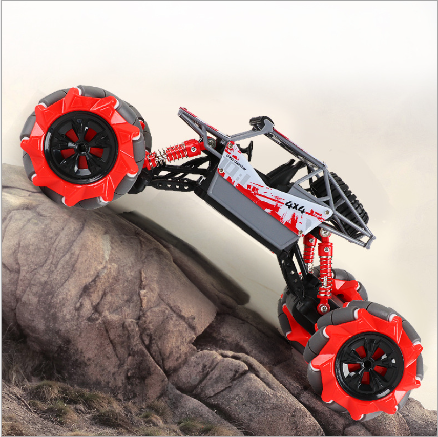 Children's toy remote control four-wheel drive 360 dance stunt car, side-twisting car with light drift climbing car 1:14 Specification drawing