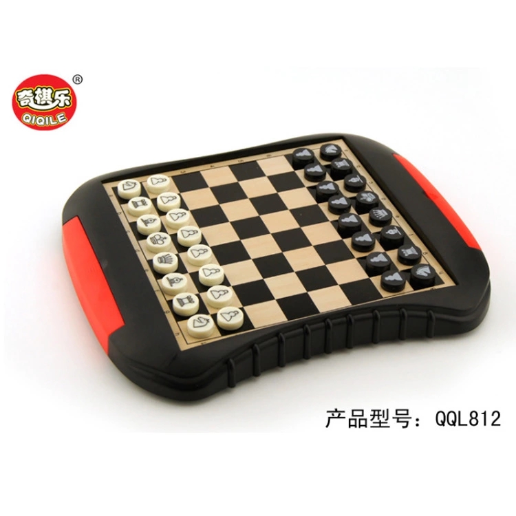 Children's Chinese chess, magnetic checkers, Gobang, small drawer-style flying chess, educational tabletop games, board toys Item Picture