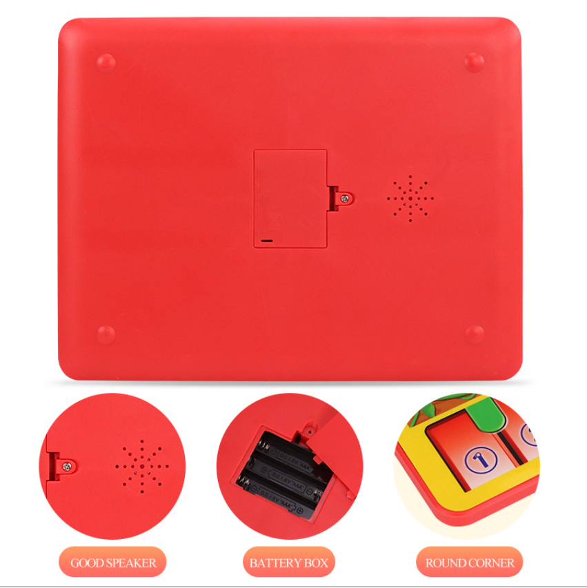 Children's intelligence early education tablet learning machine English animal concert Music story point-and-read touch function toy Item Picture