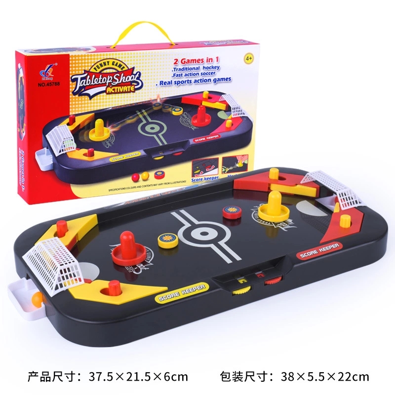 2in1 ice hockey tabletop competitive game mini ice hockey table interactive children's educational toy factory direct sales h full figure