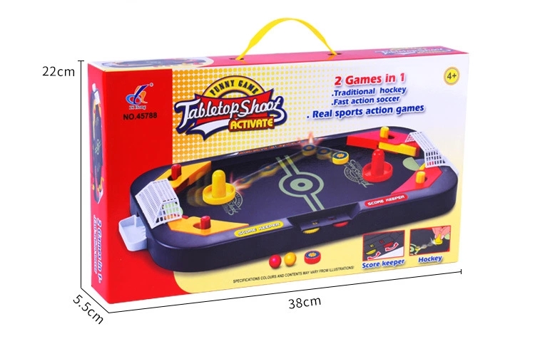 2in1 ice hockey tabletop competitive game mini ice hockey table interactive children's educational toy factory direct sales h Item Picture
