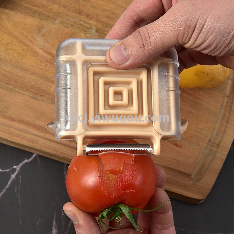Factory direct sales of stainless steel peelers, multi-functional melon peels, three-in-one creative peelers and kitchen graters Item Picture