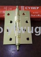 4BB Golden Crown hinge bearing, 4-inch thickened hinge hinge for home cabinets, door and window hardware accessories wholesale Item Picture