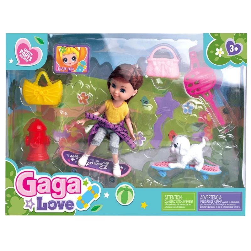 Lele Barbie Doll Gift Box Set, Barbie Princess Dress-up Set, Girl Doll, DIY House Play toys Specification drawing