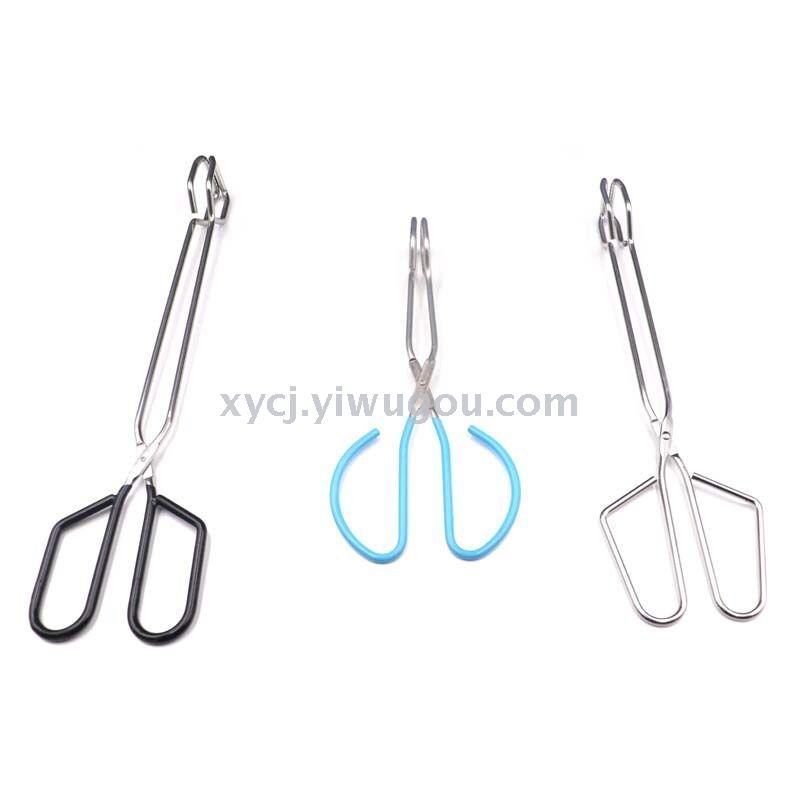 Stainless steel food tongs