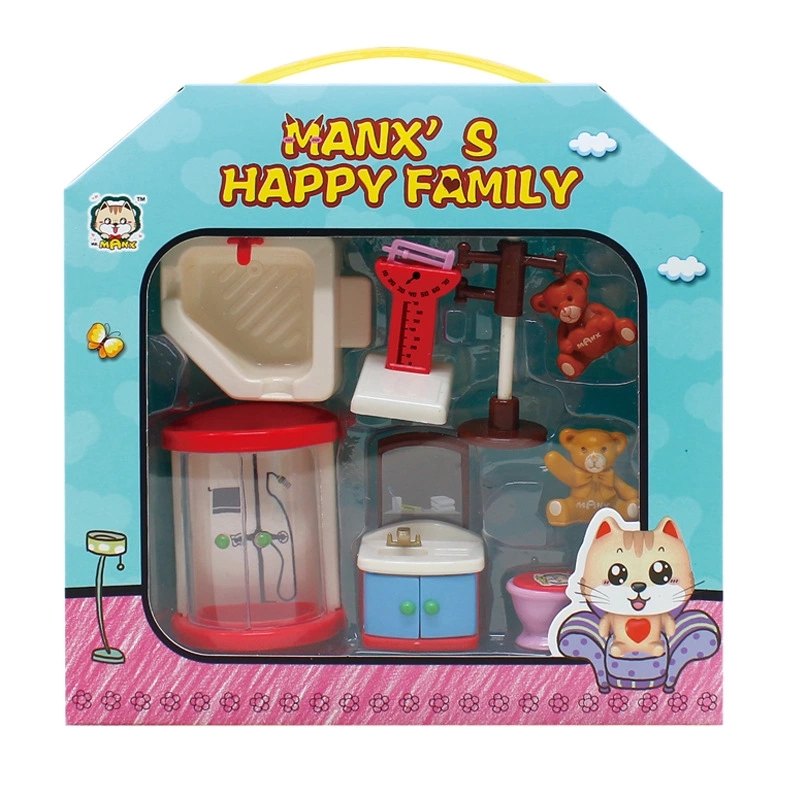 Little Bear Delicious Restaurant Furniture Scene Set, Boys and Girls play House, Educational Interactive toys, children's birthday gifts details Picture