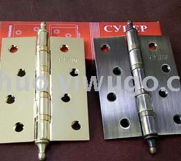 4BB Golden Crown hinge bearing, 4-inch thickened hinge hinge for home cabinets, door and window hardware accessories wholesale details Picture