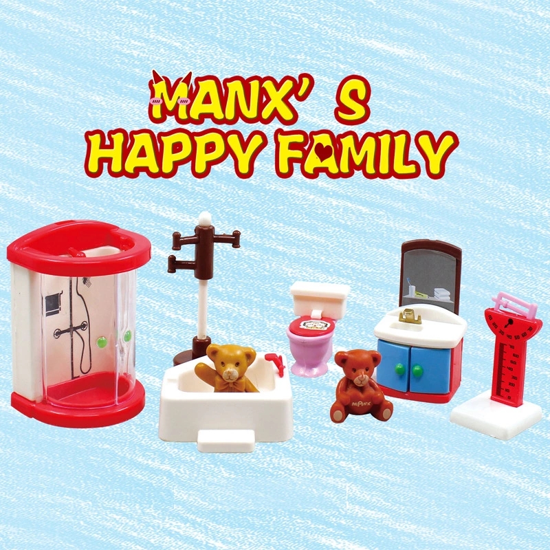 Little Bear Delicious Restaurant Furniture Scene Set, Boys and Girls play House, Educational Interactive toys, children's birthday gifts Specification drawing