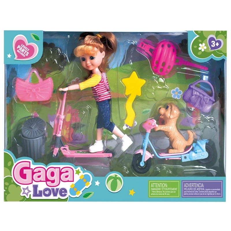 Lele Barbie Doll Gift Box Set, Barbie Princess Dress-up Set, Girl Doll, DIY House Play toys full figure