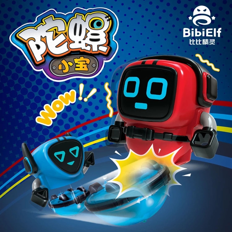 New and unique multiplayer battle robot spinning fidget spinner, Little Baby Bibi Elf inertia children's boy toy details Picture