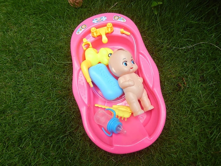 802 Bath Doll Duckling Set Bathtub Toy Children's Beach Swimming Water Play Set ht details Picture